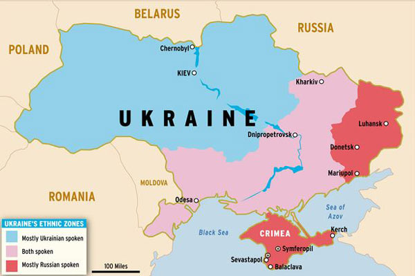 Χάρτης-Ουκρανίας