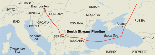 Χάρτης-–-ο-αγωγός-φυσικού-αερίου-South-Stream